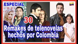 ¡𝐄𝐬𝐩𝐞𝐜𝐢𝐚𝐥 𝐝𝐞 𝐍𝐨𝐯𝐞𝐥𝐚 30 Telenovelas Extranjeras con Remakes en 𝗖𝗼𝗹𝗼𝗺𝗯𝗶𝗮  CosmoNovelas TV [upl. by Boony]