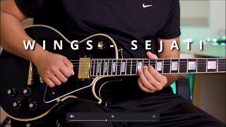 Wings  Sejati cover  Gibson Les Paul Custom  Neural DSP Soldano  GGD Goldstack [upl. by Nalahs938]