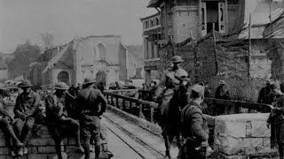 1918 American troops in Varennes and the Argonne Forest [upl. by Slayton]