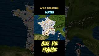 Prévision météo France pour demain le Lundi 7 Octobre 2024 france meteo meteofrance information [upl. by Tarazi]