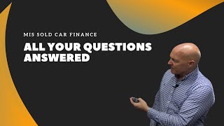 All Your Questions Answered  Mis Sold Car Finance [upl. by Marcille]