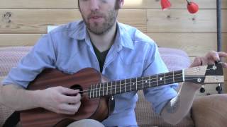 Four Different Ways to StringTune Your Baritone Ukulele [upl. by Sandor181]