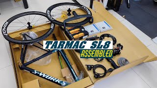 Team version assembled TARMAC SL8 tarmacsl8 bicycle tarmacsl8 roadbike [upl. by Slocum]