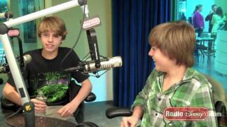 Cole amp Dylan Sprouse Pranks on Radio Disney [upl. by Oicirbaf]