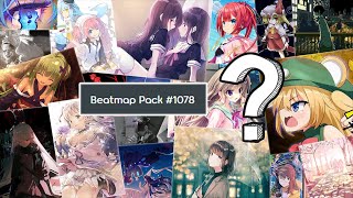 osu Beatmap Pack 1078 [upl. by Ester]