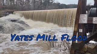 Historic Yates Mill Pond Flooding [upl. by Cotsen169]