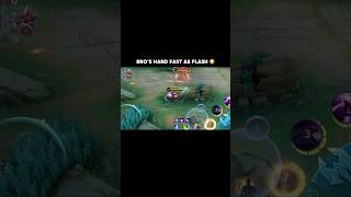 bro switch item fast as the flash mobilelegends shorts choou [upl. by Annoya229]