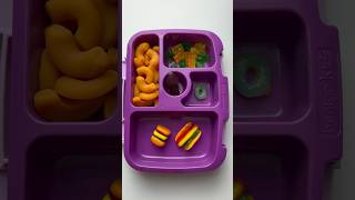 Packing School Lunch ONLY GUMMY FOODshorts [upl. by Chandos109]