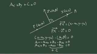 8 Geometría analítica 8 ecuación implícita o general de la recta [upl. by Herman]