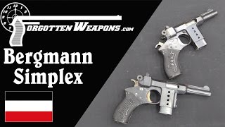 Bergmann Simplex Pocket Pistols [upl. by Laks559]