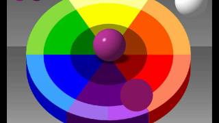 Color wheel chart mixing theory painting tutorial [upl. by Ydnor]