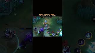 POPOL amp KUPA VS FREYA mobilelegends mlbb popolandkupa [upl. by Heidie]