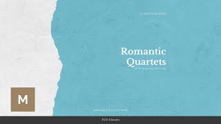 Romantic Quartets of Progressive Difficulty Vol 1 Clarinet Quartet  VariousArr Cody Myre [upl. by Maryellen]