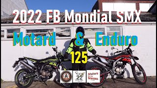 2022 FB Mondial SMX125 Motard amp Enduro [upl. by Luckin516]