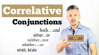 Lesson on CORRELATIVE CONJUNCTIONS Bothand eitheror neithernor [upl. by Sorci]