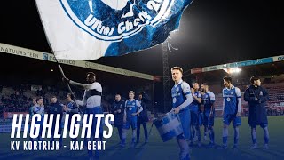 🎬 KV Kortrijk  KAA Gent 02 JPL MD20 [upl. by Yung]