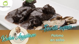 Receta de Paloma en salsa por Karlos Arguiñano [upl. by See]