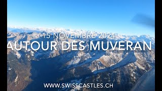 Autour des Muverans et des Dents de Morcles le 15 novembre 2024 [upl. by Drusy]