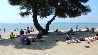 Plage de LArgentière in La Londe Les Maures [upl. by Irahs]