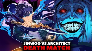 JINWOO VS ARCHITECT🔥  Jinwoo Become New Creator  Cartenon Tample  Solo Leveling Manga In Hindi [upl. by Berkshire]