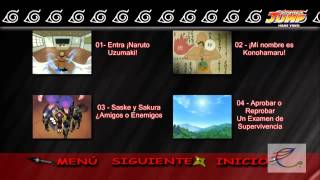 Naruto Español Latino DVD Menu 01mp4 [upl. by Akeenat804]