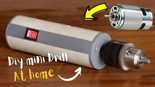 How to Make a Powerful Drill Dremel Tool using 775 Motor and PVC Pipe Diydrill [upl. by Dahaf266]