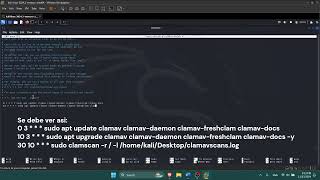 Practica 10  ClamAV [upl. by Eiliab]