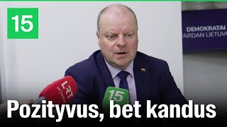 Saulius Skvernelis pozityvus bet kandus pas „valstiečius” kaip Baltarusijoj [upl. by Galatia]