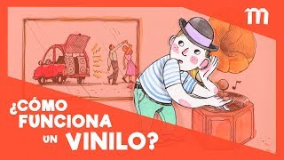 ¿Cómo funciona un vinilo o disco de acetato ¿Y por qué eso funciona [upl. by Name]