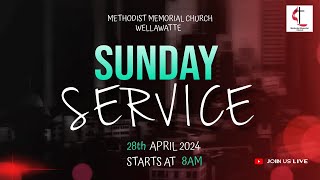 Methodist Memorial Church  Sunday Service Tamil  Live  800 AM on 28042024 [upl. by Nosdivad]