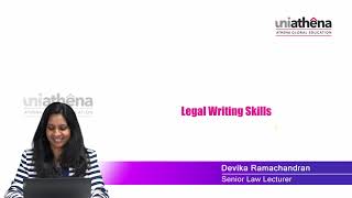 Boost Your Legal Writing Skills  UniAthena writingskills [upl. by Akimed]