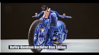 Harley Davidson Bucherer Blue Edition  Motos of the World [upl. by Adam539]