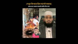 দেখুন কিভাবে ডিম অমলেট করছে। islamicstatus allahhuakbarallahhuakbar trending halal [upl. by Novla]