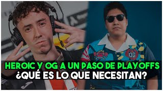 DOTA 2 OG Y HEROIC A UN PASO DE LOS PLAYOFFS DE LA ESL ONE BIRMINGHAM  Pancho Justo [upl. by Ymmas]