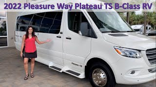 NEW 2022 Pleasure Way Plateau TS BClass RV Review [upl. by Colombi]