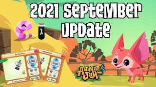 2021 September Update Arrived in Jamaa Animal Jam Play Wild [upl. by Venable]