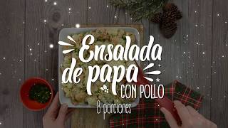 ENSALADA DE PAPA CON POLLO [upl. by Eikceb760]