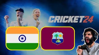 India vs West Indies  Best out of 3 Series  Cricket 25 [upl. by Enenaj874]