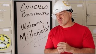 Blue Collar Millennials  The Construction Comic  Carmen Ciricillo [upl. by Aenahs]