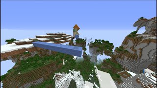 How to Jumpbridge in Minecraft Java [upl. by Grossman]