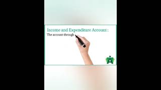 What is Income and Expenditure Account  youtubeshorts [upl. by Hanford]