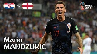 Mario Mandzukic Goal – Croatia v England – MATCH 62 [upl. by Fortunna556]