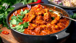 Chicken Madras  A Homemade Spicy Curry [upl. by Sik760]