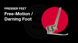 Singer FreeMotionDarning Presser Foot [upl. by Mccready723]