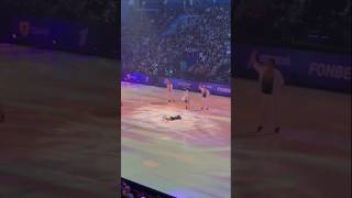 Elizaveta Tuktamysheva in Evgenia Medvedevas show🔥 evgeniamedvedeva elizavetatuktamysheva tiktok [upl. by Maye711]