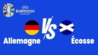 Pronostics Foot  Allemagne vs Écosse  Premier Match de lEuro 2024 1xbet euro2024 [upl. by Saul856]