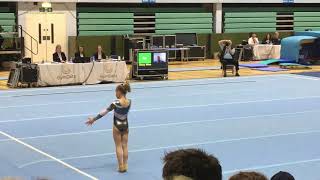 DAISY WISE TOLWORTH GYMNASTICS CLUB 2018 GRADES COMPULSORY 4 AA GOLD FLOOR 4TH [upl. by Pammy732]