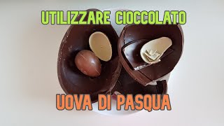 3 DOLCI con CIOCCOLATO delle UOVA di PASQUA 2020 come utilizzare cioccolato rimasto [upl. by Aikyn]