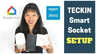 How to Setup TECKIN Smart Socket with Alexa and Google Home [upl. by Audly]