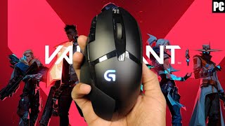 logitech G402 Valorant Test [upl. by Adnilim]